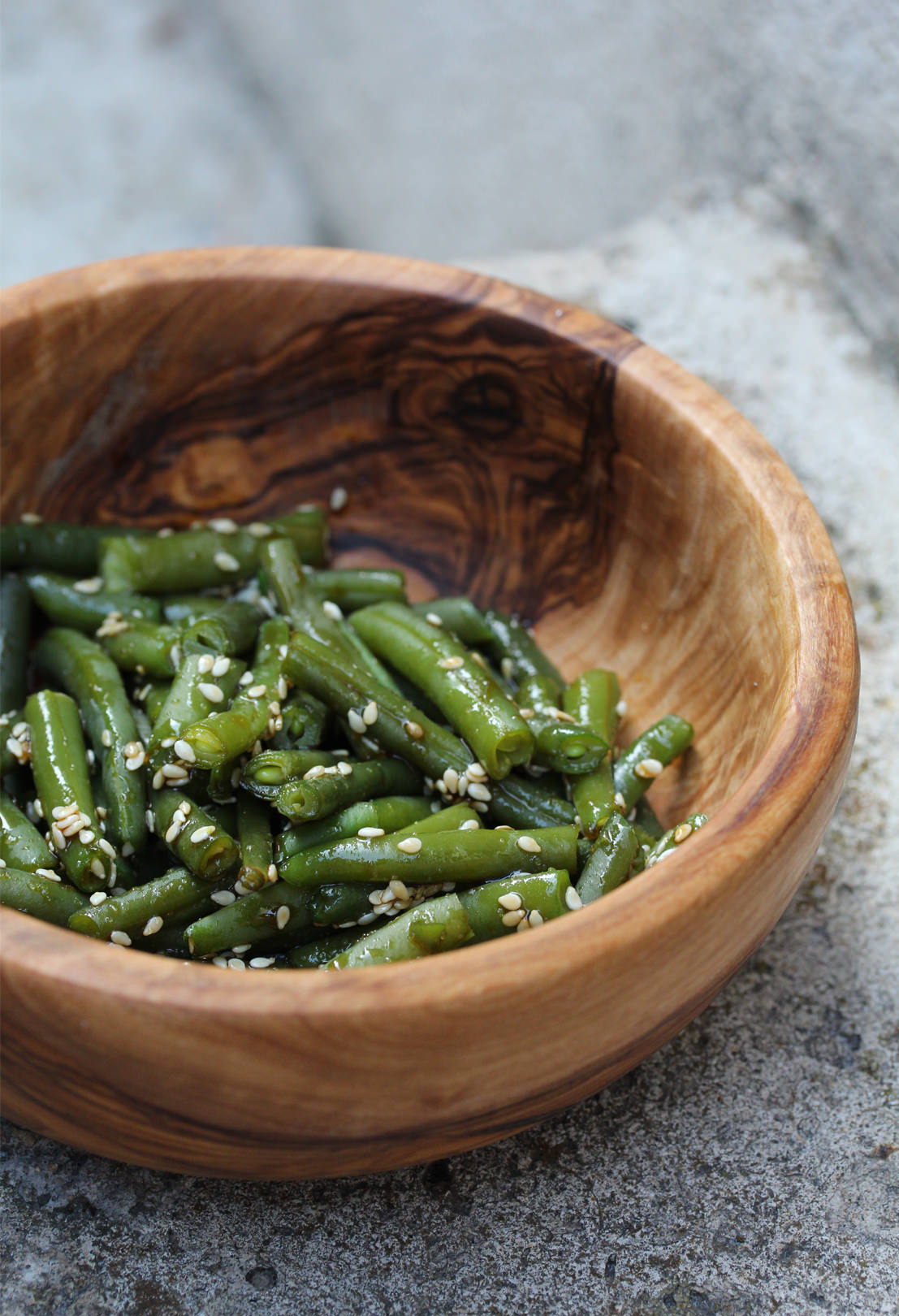 Haricots Verts &amp; Sauce Sésame – Pineapple